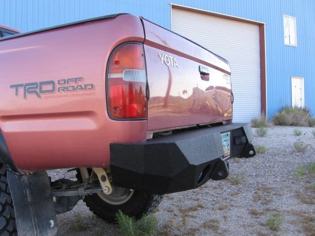 1995-2004 Toyota Tacoma Rear Bumper - Iron Bull BumpersREAR IRON BUMPER