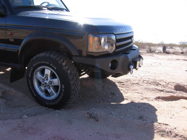 1995-2005 Land Rover Discovery II Front Bumper - Iron Bull BumpersFRONT IRON BUMPER