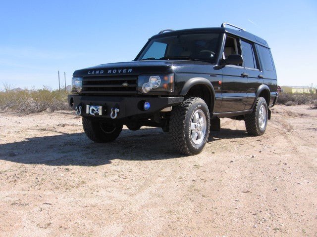 1995-2005 Land Rover Discovery II Front Bumper - Iron Bull BumpersFRONT IRON BUMPER