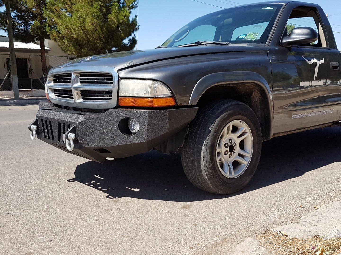 1997-2003 Dodge Durango Front Bumper - Iron Bull BumpersFRONT IRON BUMPER