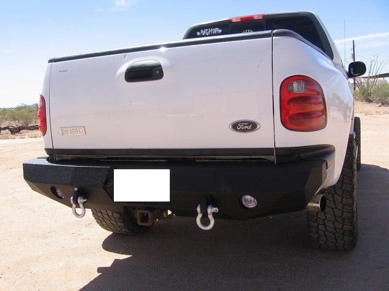 1997-2003 Ford F150 Flareside/SuperCrew Rear Bumper - Iron Bull BumpersREAR IRON BUMPER