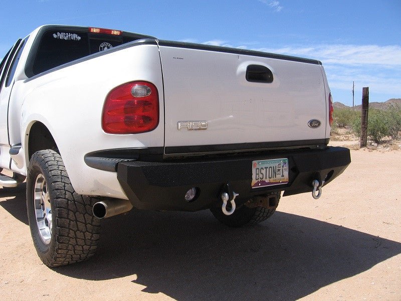 1997-2003 Ford F150 Flareside/SuperCrew Rear Bumper - Iron Bull BumpersREAR IRON BUMPER