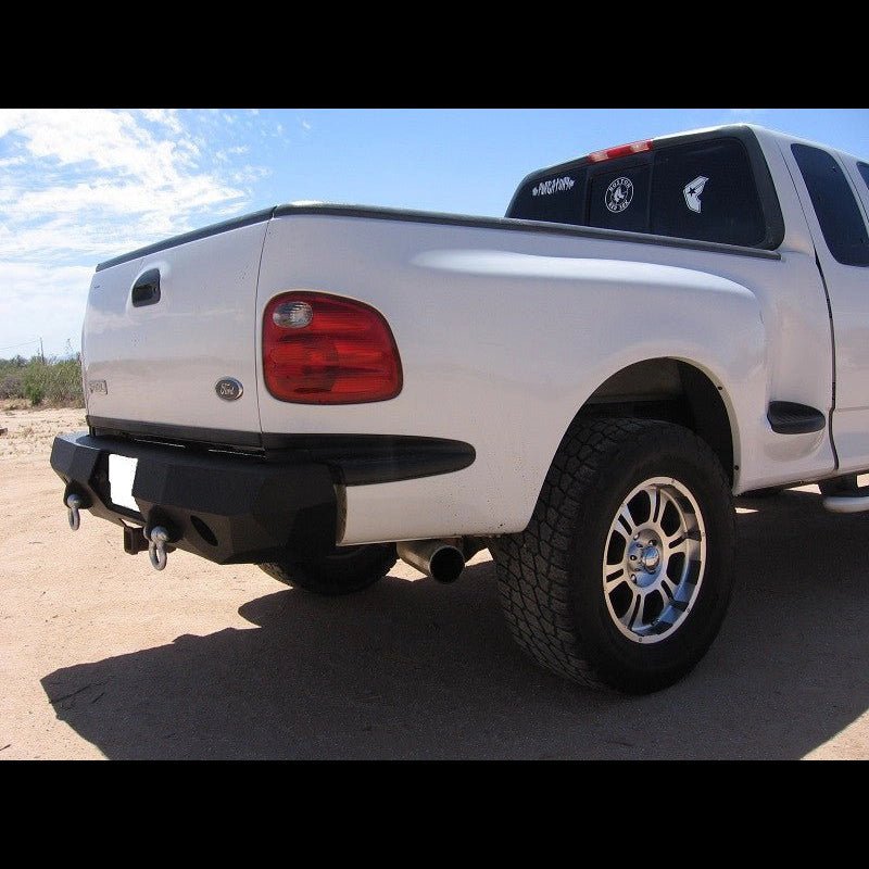 1997-2003 Ford F150 Flareside/SuperCrew Rear Bumper - Iron Bull BumpersREAR IRON BUMPER