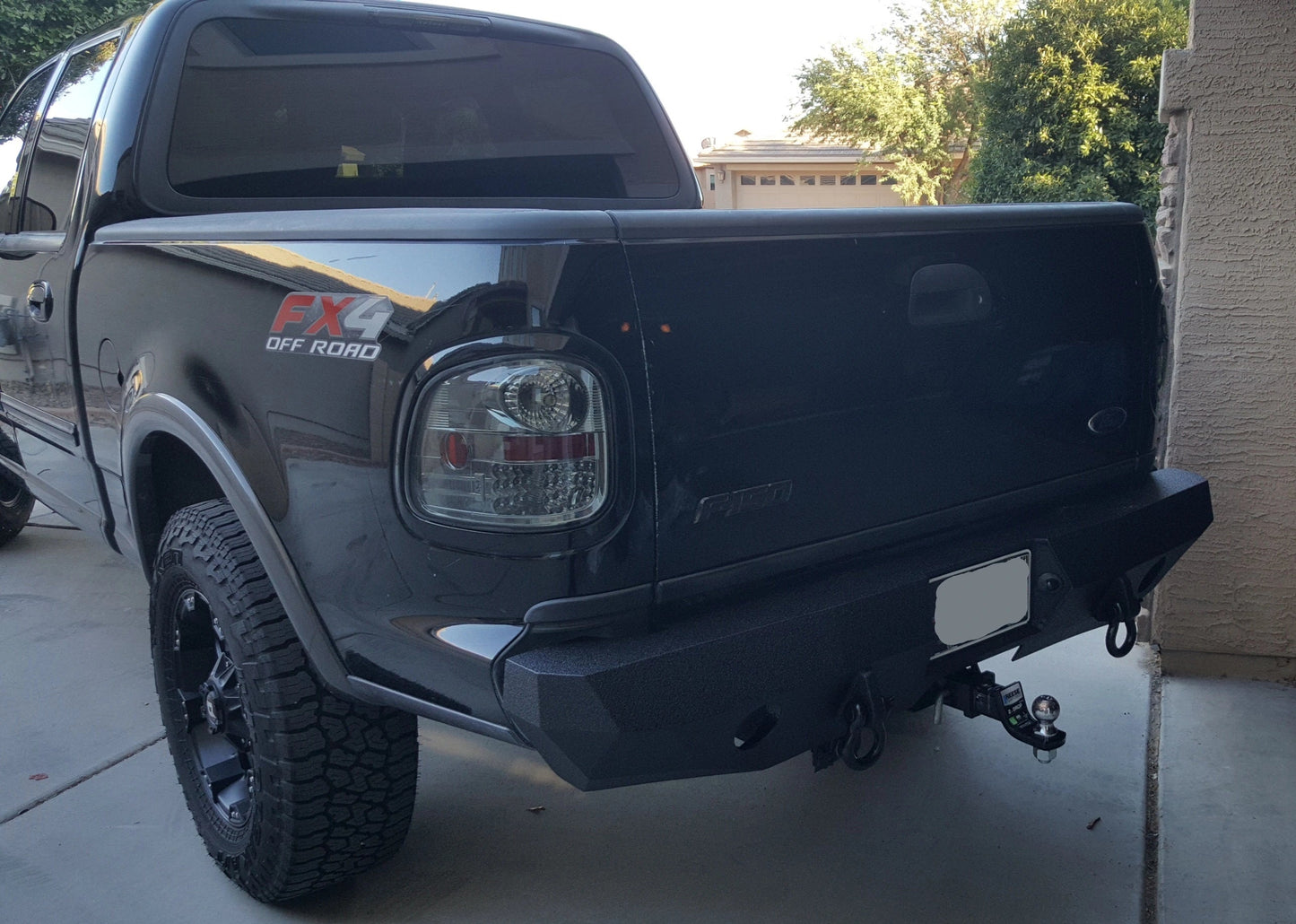 1997-2003 Ford F150 Flareside/SuperCrew Rear Bumper - Iron Bull BumpersREAR IRON BUMPER