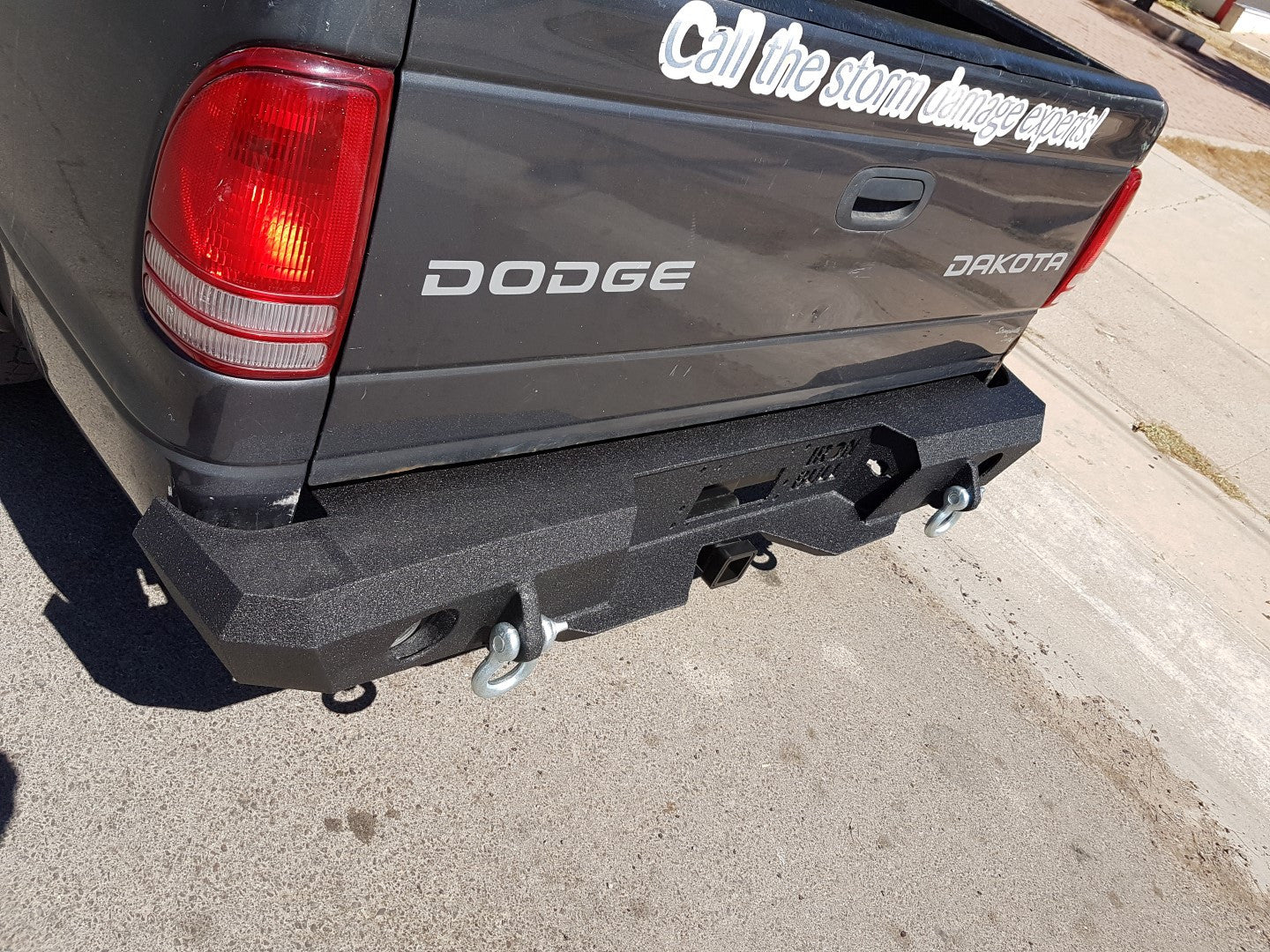 1997-2004 Dodge Dakota Rear Bumper - Iron Bull BumpersREAR IRON BUMPER