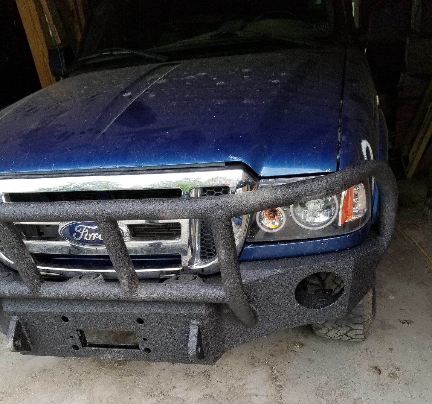 1998-2012 Ford Ranger Front Bumper - Iron Bull BumpersFRONT IRON BUMPER