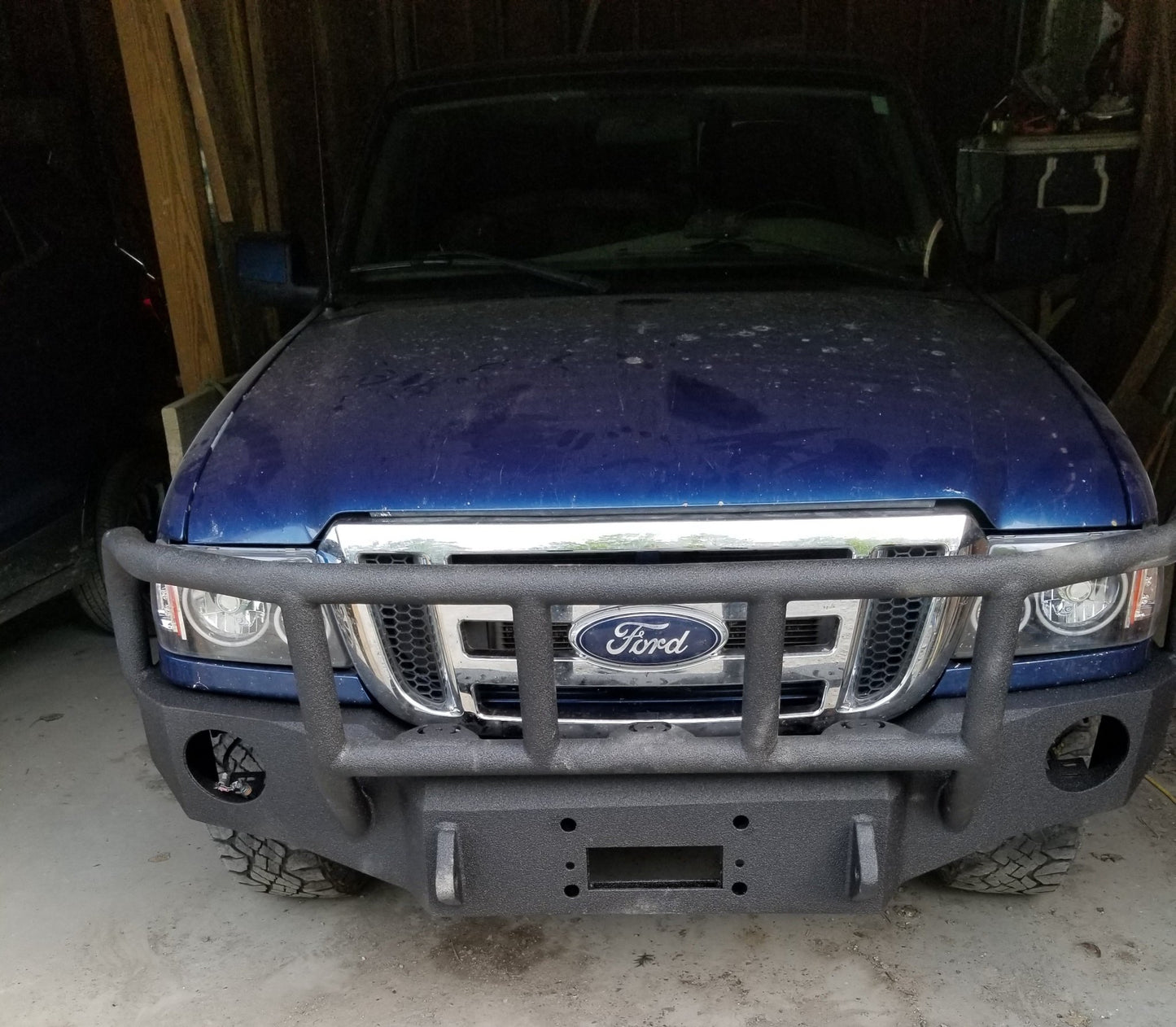 1998-2012 Ford Ranger Front Bumper - Iron Bull BumpersFRONT IRON BUMPER