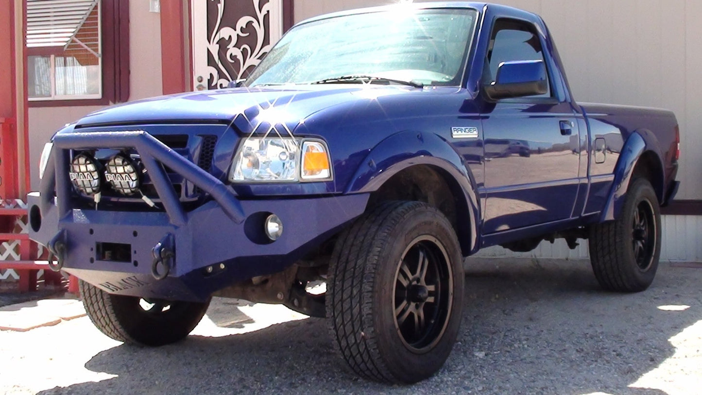 1998-2012 Ford Ranger Front Bumper - Iron Bull BumpersFRONT IRON BUMPER