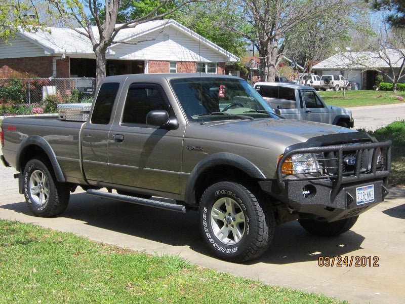 1998-2012 Ford Ranger Front Bumper - Iron Bull BumpersFRONT IRON BUMPER