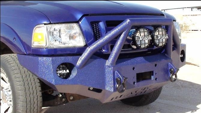 1998-2012 Ford Ranger Front Bumper - Iron Bull BumpersFRONT IRON BUMPER