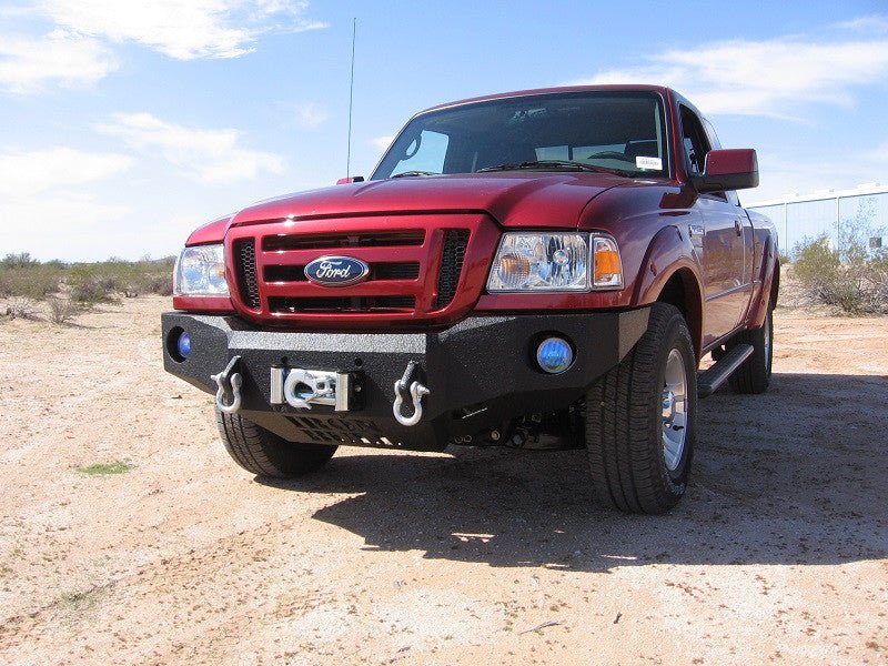 1998-2012 Ford Ranger Front Bumper - Iron Bull BumpersFRONT IRON BUMPER