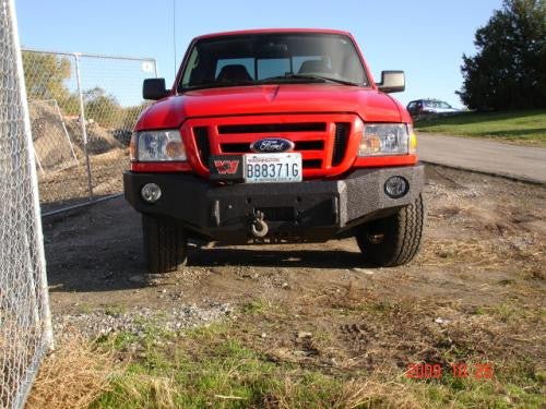 1998-2012 Ford Ranger Front Bumper - Iron Bull BumpersFRONT IRON BUMPER