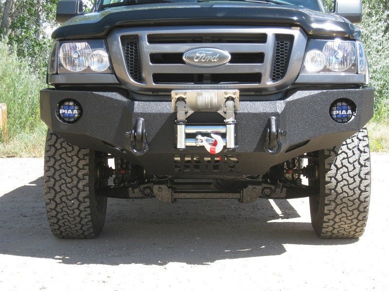 1998-2012 Ford Ranger Front Bumper - Iron Bull BumpersFRONT IRON BUMPER