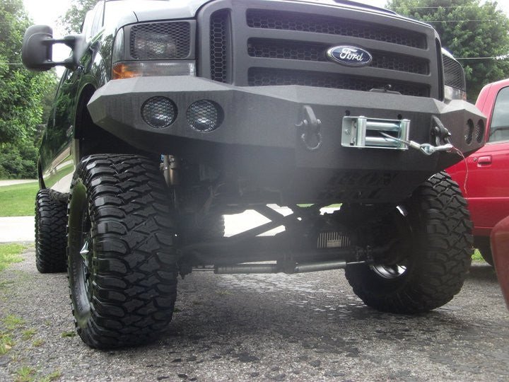 1999-2004 Ford Excursion Front Bumper - Iron Bull BumpersFRONT IRON BUMPER