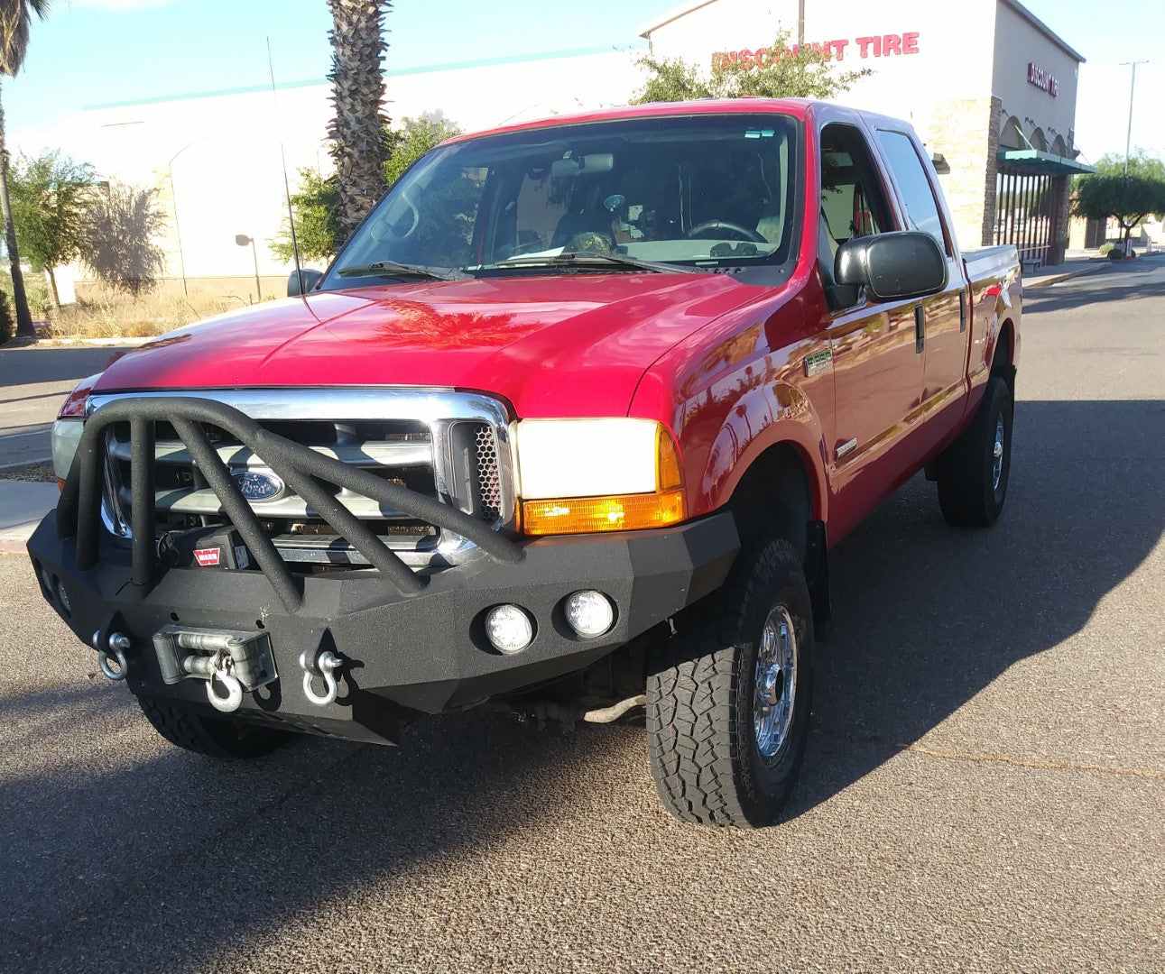 1999-2004 Ford F250/F350 Front Bumper - Iron Bull BumpersFRONT IRON BUMPER