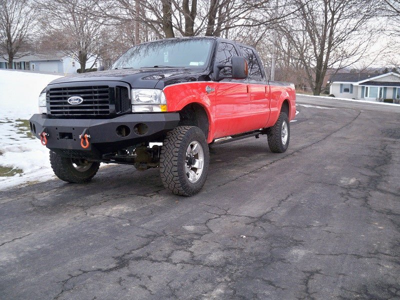 1999-2004 Ford F250/F350 Front Bumper - Iron Bull BumpersFRONT IRON BUMPER