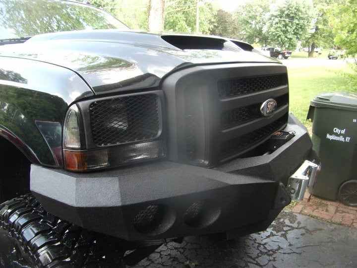 1999-2004 Ford F250/F350 Front Bumper - Iron Bull BumpersFRONT IRON BUMPER