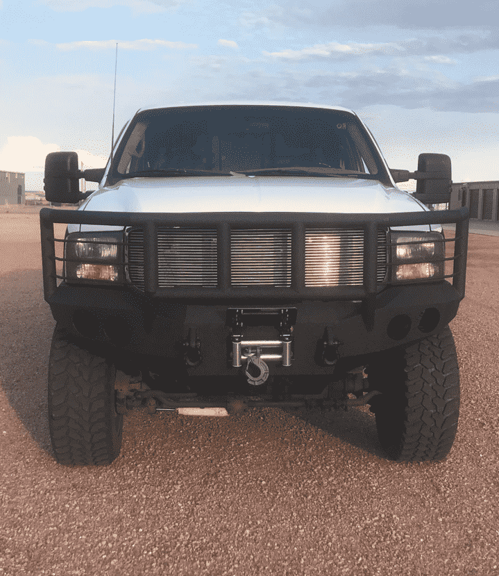 1999-2004 Ford F250/F350 Front Bumper - Iron Bull BumpersFRONT IRON BUMPER