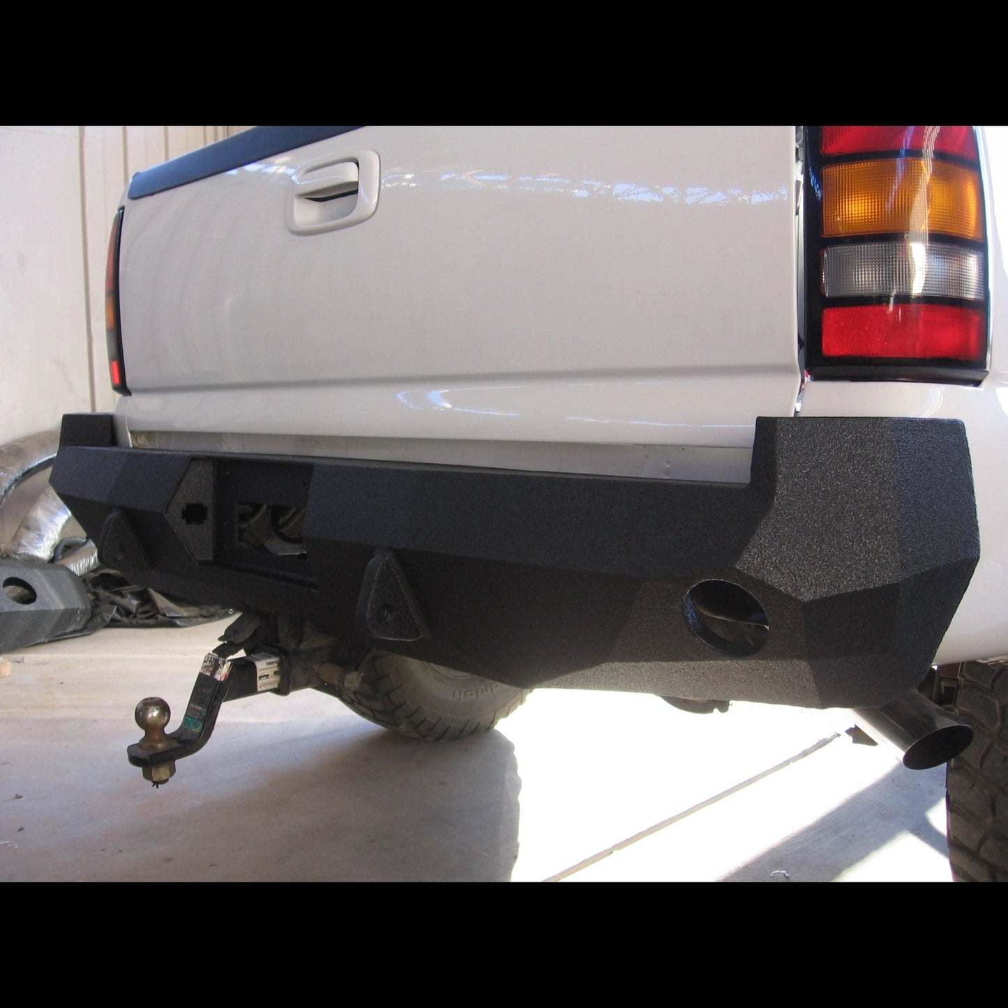 1999-2007 Chevrolet Silverado 1500 Rear Bumper - Iron Bull BumpersREAR IRON BUMPER