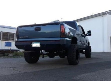 1999-2007 Chevrolet Silverado 2500/3500 Rear Bumper - Iron Bull BumpersREAR IRON BUMPER