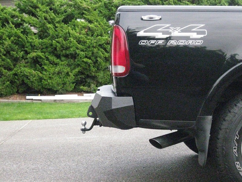 1999-2016 Ford F250/350 Rear Bumper | Parking Sensor Cutouts Available - Iron Bull BumpersREAR IRON BUMPER