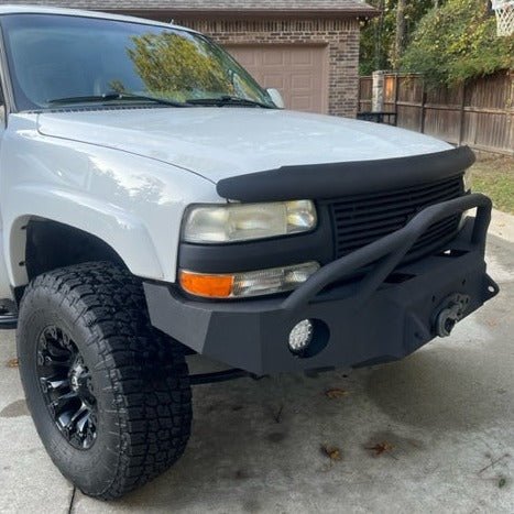 2000-2006 Chevrolet Tahoe/Suburban (5 OR 6 LUG ONLY) Front Bumper - Iron Bull BumpersFRONT IRON BUMPER