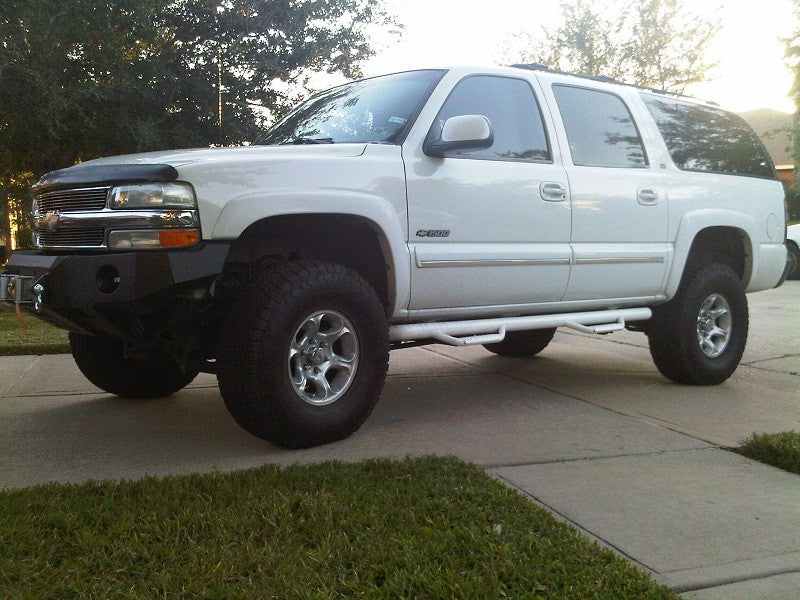 2001-2006 Chevrolet Tahoe/Suburban (5 OR 6 LUG ONLY) Front Bumper - Iron Bull BumpersFRONT IRON BUMPER