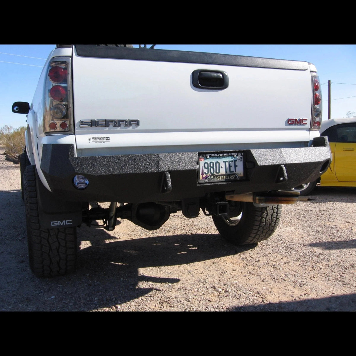 2001-2006 GMC Yukon/Yukon XL (Non-Denali) Rear Bumper - Iron Bull BumpersREAR IRON BUMPER