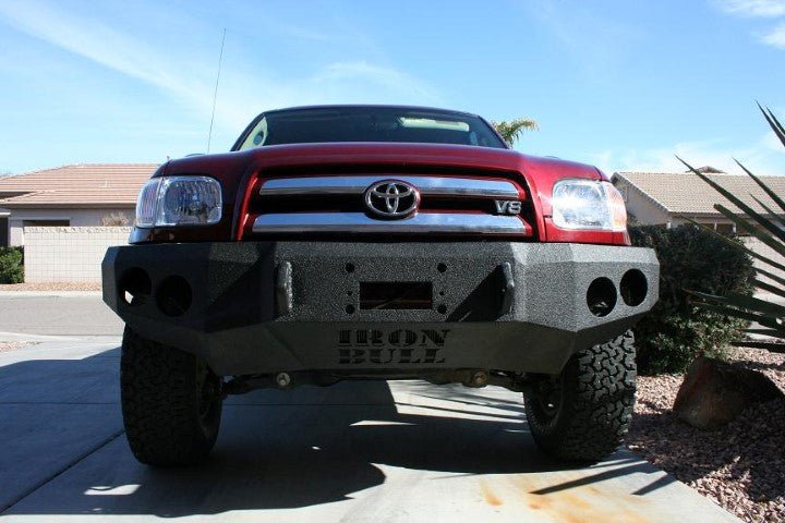 2001-2007 Toyota Sequoia Front Bumper - Iron Bull BumpersFRONT IRON BUMPER