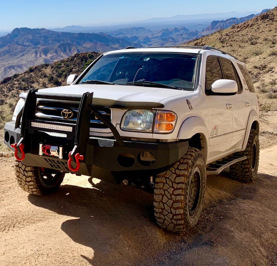 2001-2007 Toyota Sequoia Front Bumper - Iron Bull BumpersFRONT IRON BUMPER