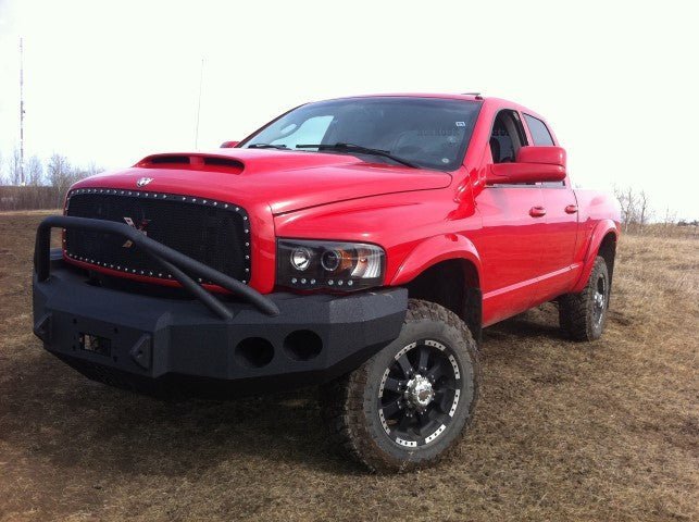 2002-2005 Dodge 1500 Front Bumper - Iron Bull BumpersFRONT IRON BUMPER