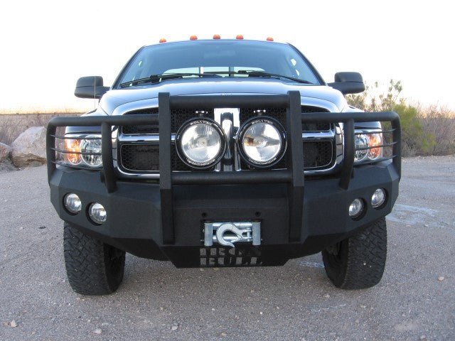 2002-2005 Dodge 1500 Front Bumper - Iron Bull BumpersFRONT IRON BUMPER