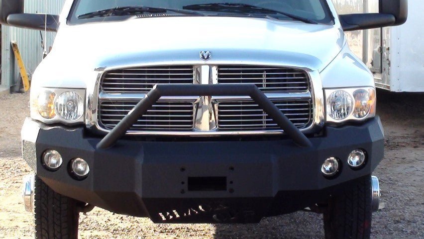 2002-2005 Dodge 1500 Front Bumper - Iron Bull BumpersFRONT IRON BUMPER