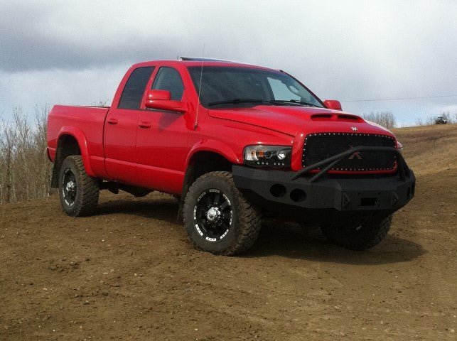 2002-2005 Dodge 1500 Front Bumper - Iron Bull BumpersFRONT IRON BUMPER