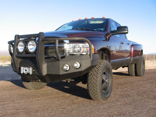 2002-2005 Dodge 1500 Front Bumper - Iron Bull BumpersFRONT IRON BUMPER