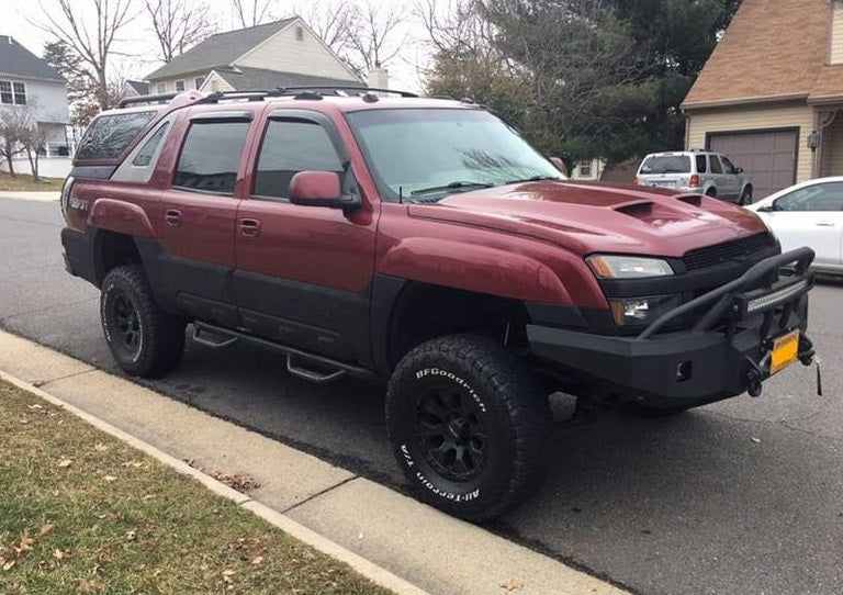 2002-2006 Chevrolet Avalanche 1500 Front Bumper (CLADDED VERSION ONLY) - Iron Bull BumpersFRONT IRON BUMPER