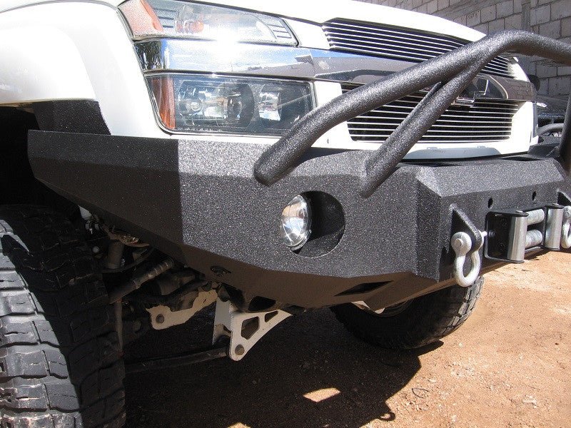 2002-2006 Chevrolet Avalanche 1500 Front Bumper (CLADDED VERSION ONLY) - Iron Bull BumpersFRONT IRON BUMPER