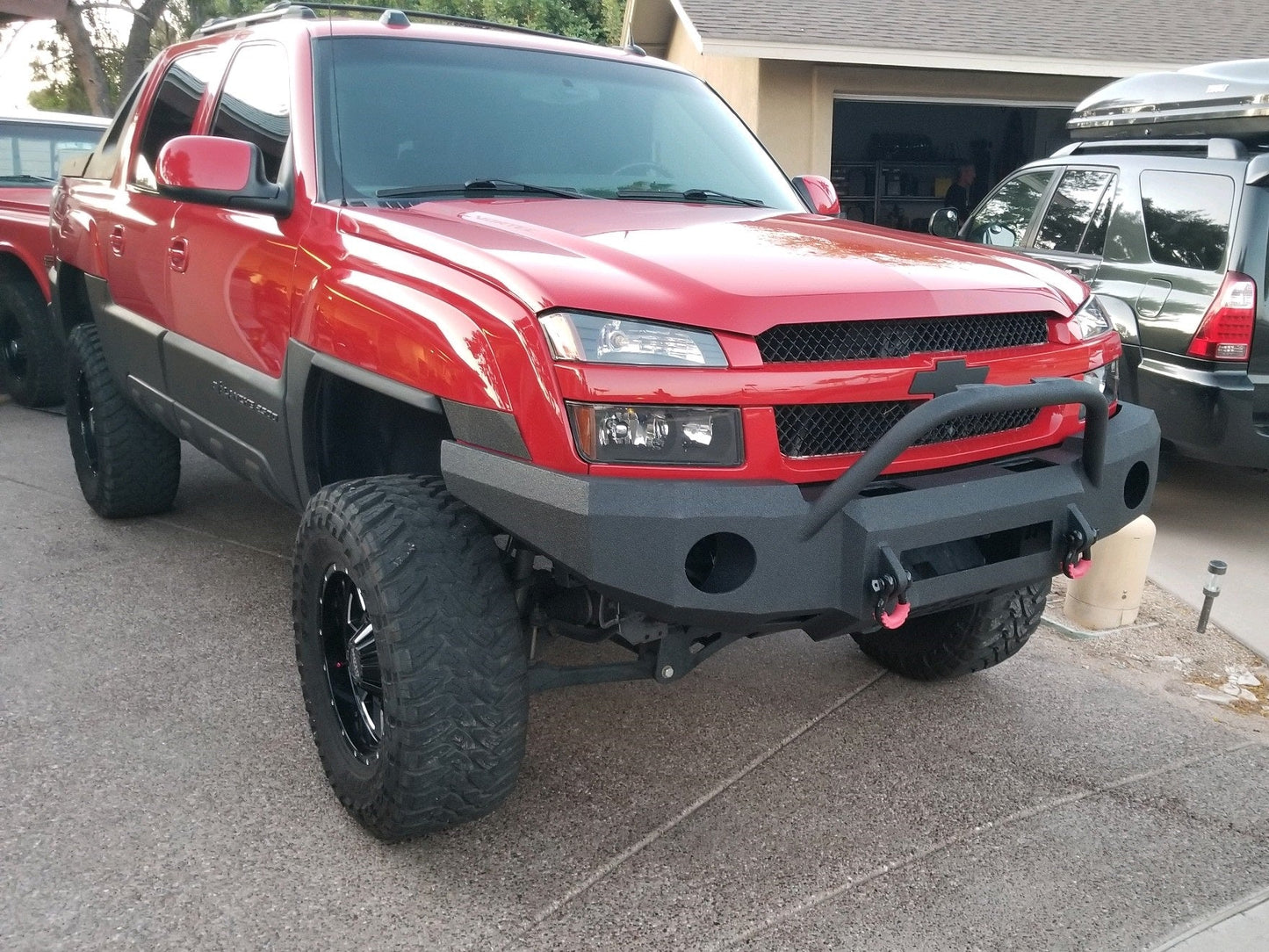 2002-2006 Chevrolet Avalanche 2500 Front Bumper (CLADDED VERSION ONLY) - Iron Bull BumpersFRONT IRON BUMPER