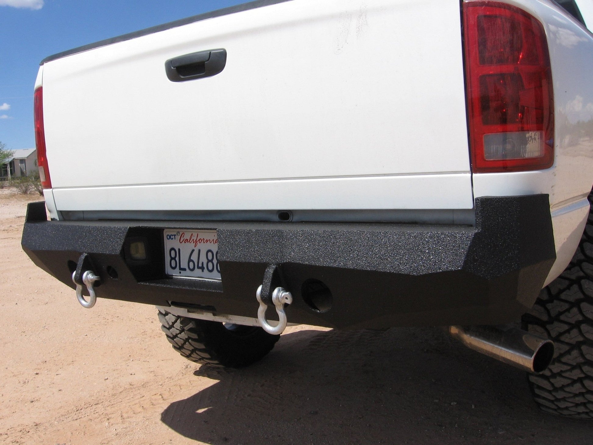 2002-2008 Dodge 1500 Rear Bumper - Iron Bull BumpersREAR IRON BUMPER