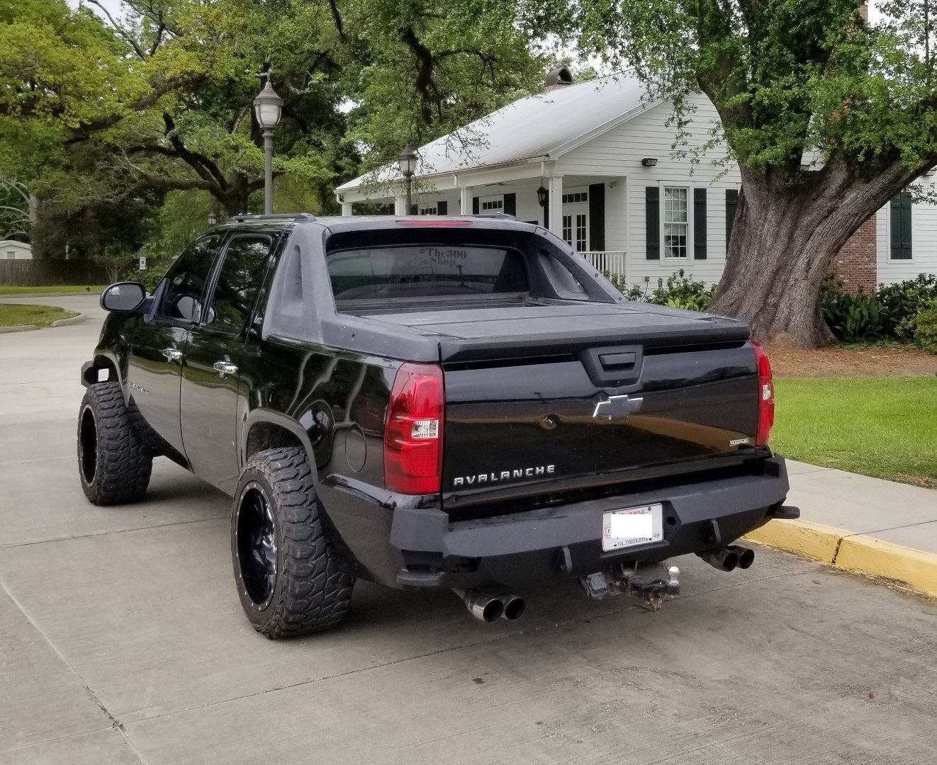 2002-2013 Chevrolet Avalanche Rear Bumper Iron Bull Bumpers REAR IRON BUMPER