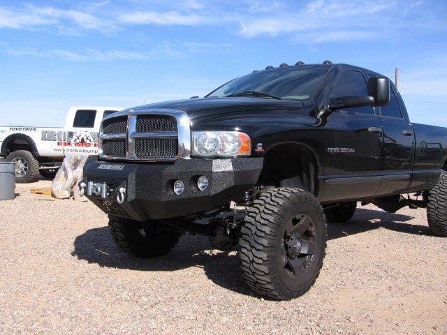 2003-2005 Dodge 2500/3500 Front Bumper - Iron Bull BumpersFRONT IRON BUMPER