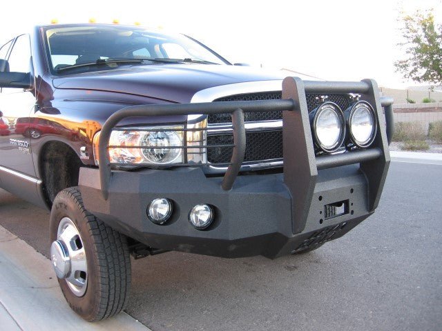 2003-2005 Dodge 2500/3500 Front Bumper - Iron Bull BumpersFRONT IRON BUMPER