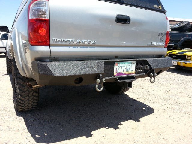 2003-2006 Toyota Tundra (4 Doors Only) Rear Bumper - Iron Bull BumpersREAR IRON BUMPER