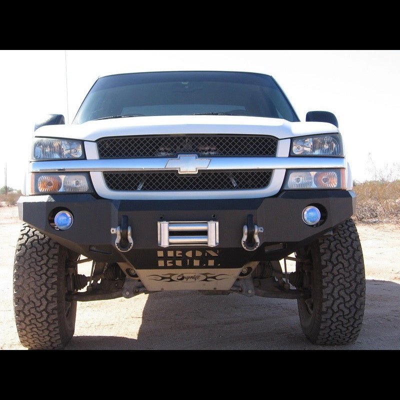 2003-2007 Chevrolet Silverado 1500 Front Bumper - Iron Bull BumpersFRONT IRON BUMPER