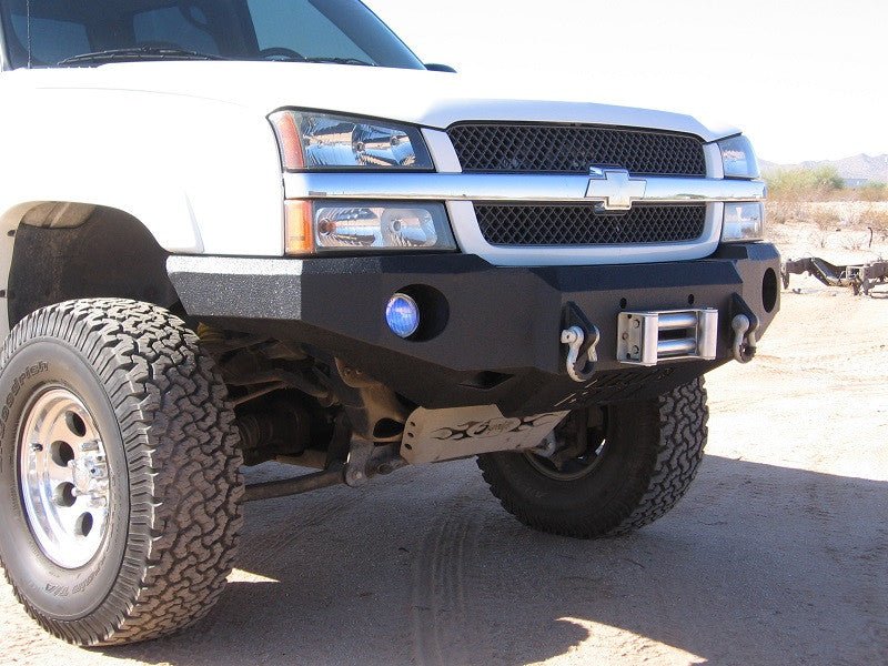 2003-2007 Chevrolet Silverado 1500 Front Bumper - Iron Bull BumpersFRONT IRON BUMPER