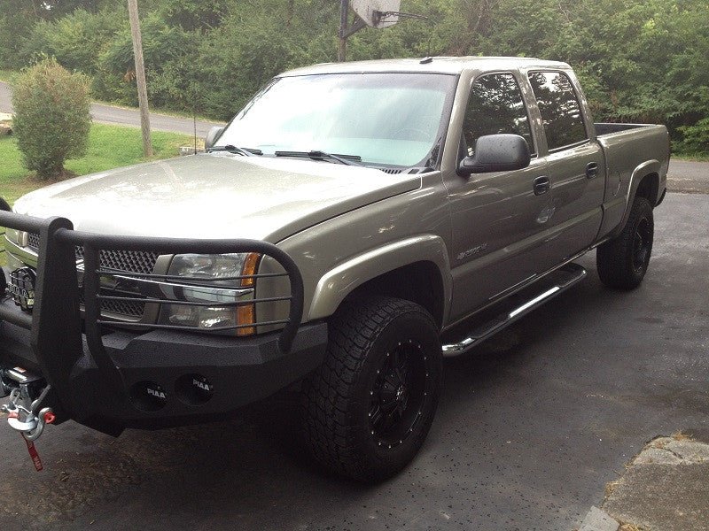 2003-2007 Chevrolet Silverado 2500/3500 Front Bumper - Iron Bull BumpersFRONT IRON BUMPER