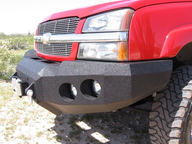 2003-2007 Chevrolet Silverado 2500/3500 Front Bumper - Iron Bull BumpersFRONT IRON BUMPER