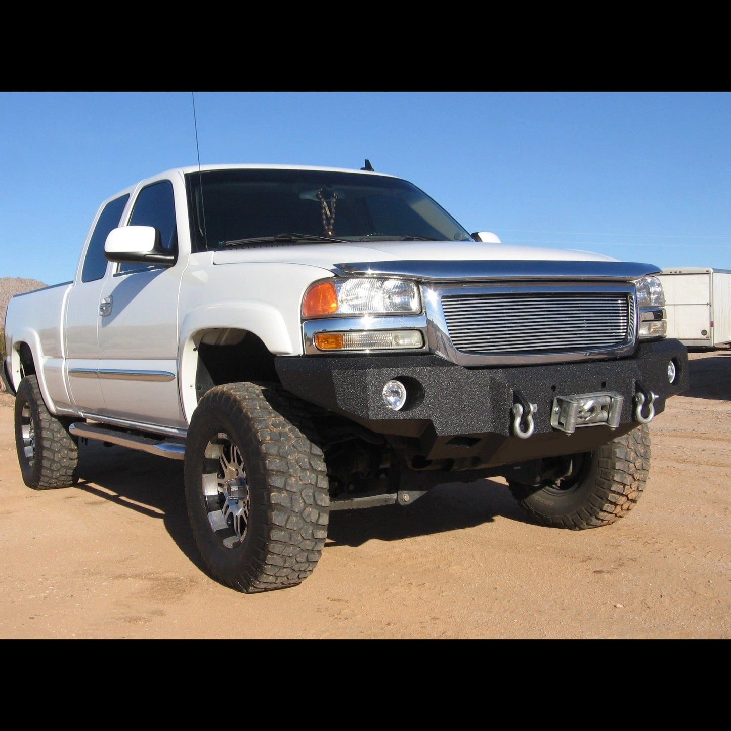 2003-2007 GMC Sierra 1500 Front Bumper - Iron Bull BumpersFRONT IRON BUMPER