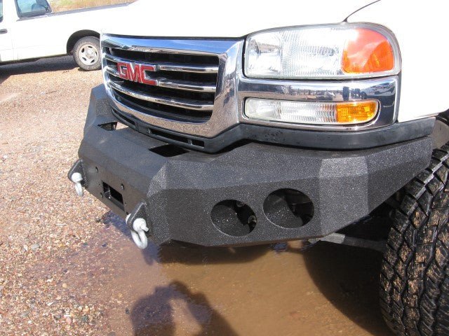 2003-2007 GMC Sierra 2500/3500 Front Bumper - Iron Bull BumpersFRONT IRON BUMPER