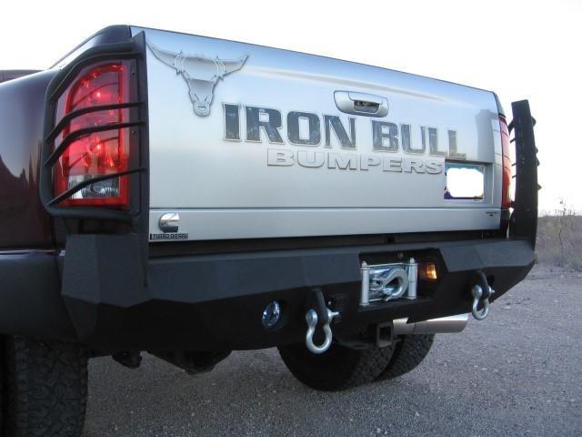 2003-2009 Dodge 2500/3500 Rear Bumper - Iron Bull BumpersREAR IRON BUMPER